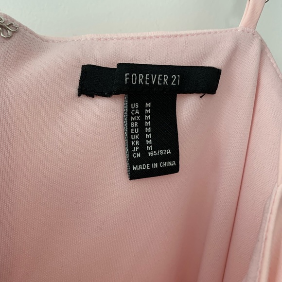 Pink and white striped FOREVER 21 dress - Picture 3 of 3